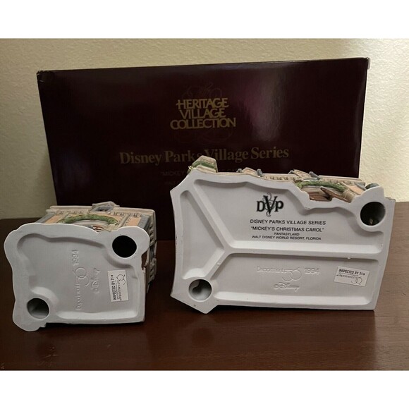 Dept 56 Disney Parks Village Series Mickeys Christmas Carol Fantasyland Retired - Picture 9 of 14